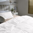 Dommelin Dommelin Laken Uni Satijn 300TC Wit 240 x 270 cm