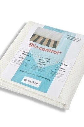 Optinop matrasdek antislip Wit 90x190