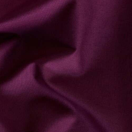 Dommelin Dommelin Laken Uni Percal 200TC 582 Aubergine 270x300 cm afbeelding