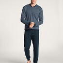 Calida Calida Herenpyjama  lang 40680 Dark Sapphire S