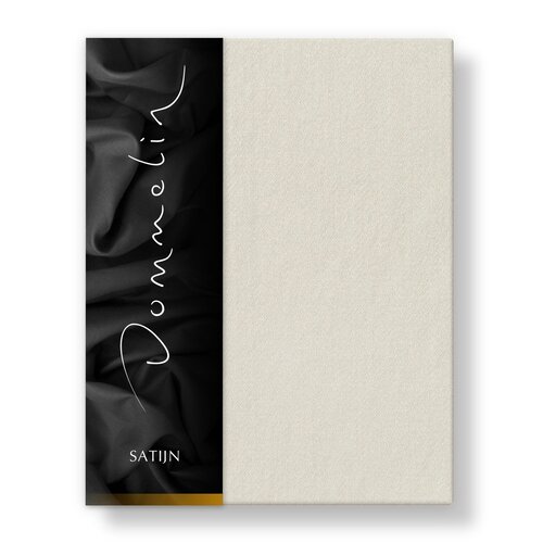 Dommelin Dommelin Laken Uni Satijn 300TC 516 Beige 160x270 cm afbeelding