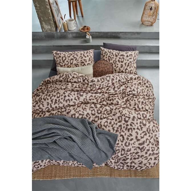 Beddinghouse Leone Dekebdovertrek - Grijs