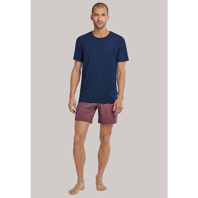 Schiesser shortama  173700 heren chili rood Schiesser shortama  173700 heren chili rood