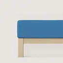 Schlafgut Schlafgut Pure Jersey Hoeslaken S - 90x190 - 100x220 615 Blue Mid