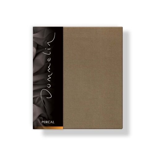 Dommelin Dommelin Kussensloop Uni Percal 200TC 574 Cappuccino 60x70 afbeelding