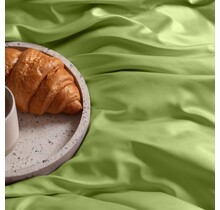 Dommelin Laken Uni Satijn 300TC 586 Groen 270x300 cm