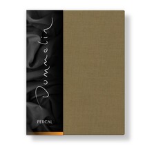 Dommelin Hoeslaken Uni Percal 200TC 507 Brons 80x200/30