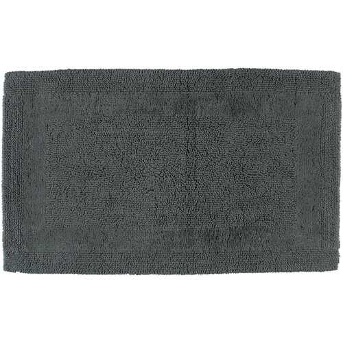 Cawö Cawo Badmat Luxus 1000 Keerbare Badmat Antraciet 70x120 afbeelding