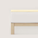 Schlafgut Schlafgut Pure Jersey Topper Hoeslaken XL - 180x200 - 200x220 132 Yellow Light