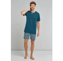 Schiesser heren Shortama 173863 petrol