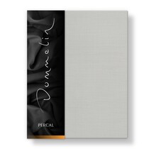 Dommelin Laken Uni Percal 200TC 523 Zilver 270x300 cm