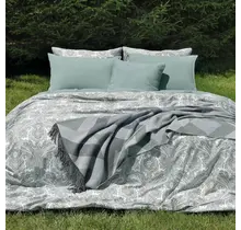 Dommelin Kussensloop Pordoi Satijn 400TC Spargroen 60 x 70 cm