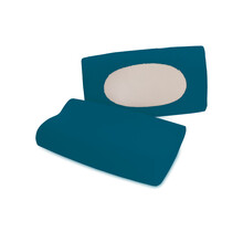 Schlafgut Pure flexible Kussensloop S-XL 530 Petrol Deep