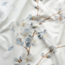 Dommelin Dommelin Kussensloop Volant Flora Percal 200TC Blauw 60x70 cm