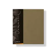 Dommelin Kussensloop Uni Percal 200TC 507 Brons 60x70