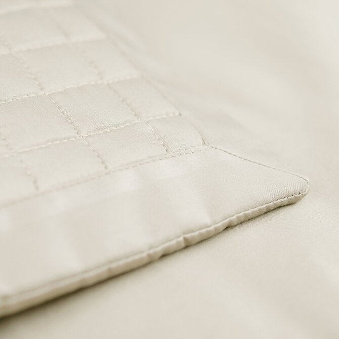 Dommelin Sprei Chicago Satijn 300TC Ecru 50x260 cm