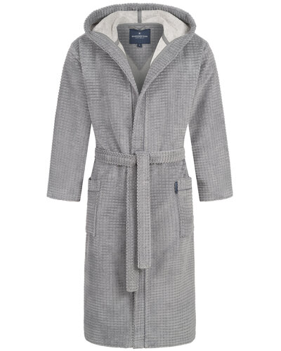 Morgenstern Morgenstern PHIL Heren Badjas dunkelgrau L afbeelding