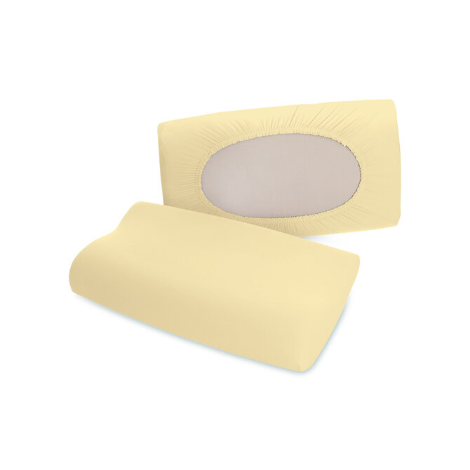 Schlafgut Pure flexible Kussensloop S-XL 164 Yellow Mid