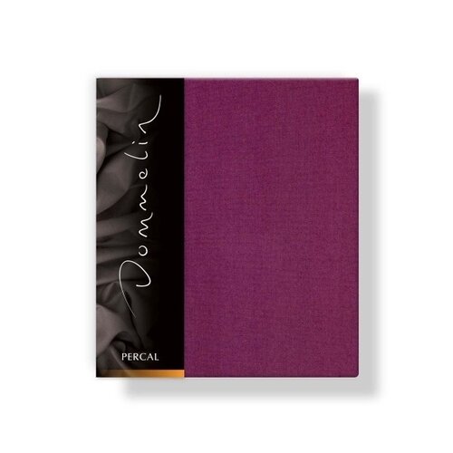 Dommelin Dommelin Kussensloop Uni Percal 200TC 582 Aubergine 60x70 afbeelding