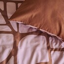 VT wonen VT wonen Dekbedovertrek Bold Shapes Zachtroze 200x200/220 cm