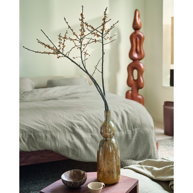 VT wonen Dekbedovertrek Gentle Embrace Zand 240x200/220 cm