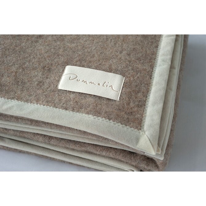 Dommelin Deken Marrakech Wol-Polyester 400TC Beige 160 x 260 cm Dommelin Deken Marrakech Wol-Polyester 400TC Beige 160 x 260 cm