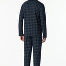 Schiesser Schiesser Heren Pyjama Long  nightblue 183176 56/XXL