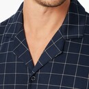Schiesser Schiesser Heren Pyjama Long  nightblue 183176 50/M