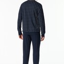 Schiesser Schiesser Heren Pyjama Long  nightblue 183173 52/L