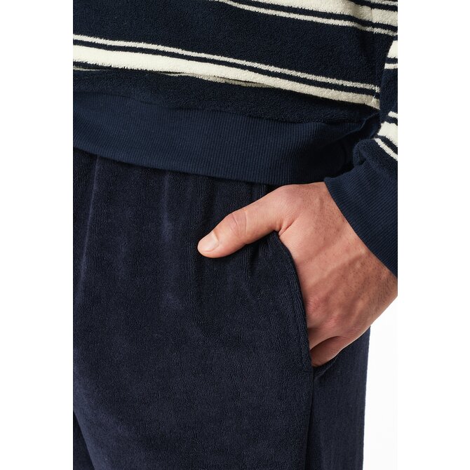 Schiesser Heren Pyjama Long  nightblue 183128 58/3XL Schiesser Heren Pyjama Long  nightblue 183128 58/3XL