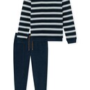 Schiesser Schiesser Heren Pyjama Long  nightblue 183128 58/3XL
