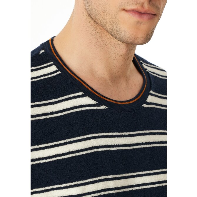 Schiesser Heren Pyjama Long  nightblue 183128 48/S Schiesser Heren Pyjama Long  nightblue 183128 48/S