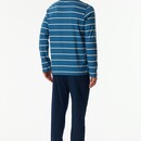 Schiesser Schiesser Heren Pyjama Long  darkblue 183124 52/L