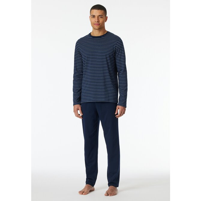Schiesser Heren Pyjama Long  admiral 182197 48/S Schiesser Heren Pyjama Long  admiral 182197 48/S