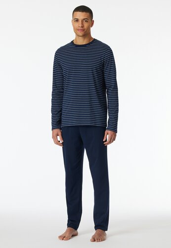 Schiesser Schiesser Heren Pyjama Long admiral 182197 50/M afbeelding