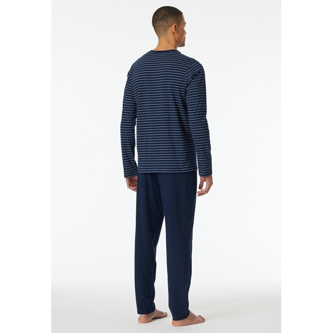 Schiesser Heren Pyjama Long  admiral 182197 52/L