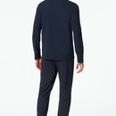 Schiesser Schiesser Heren Pyjama Long  winered 181922 52/L