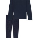 Schiesser Schiesser Heren Pyjama Long  winered 181922 52/L