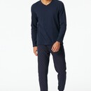 Schiesser Schiesser Heren Pyjama Long  winered 181922 50/M