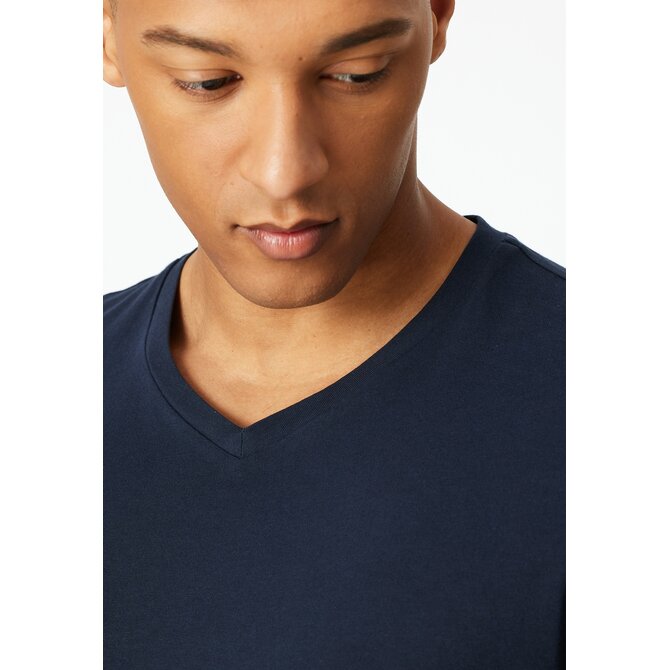 Schiesser Heren Pyjama Long  winered 181922 50/M