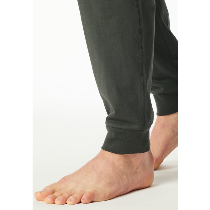 Schiesser Heren Pyjama Long  darkgreen 183125 58/3XL Schiesser Heren Pyjama Long  darkgreen 183125 58/3XL