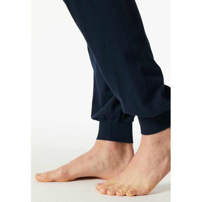 Schiesser Heren Pyjama Long  maroon 181156 52/L