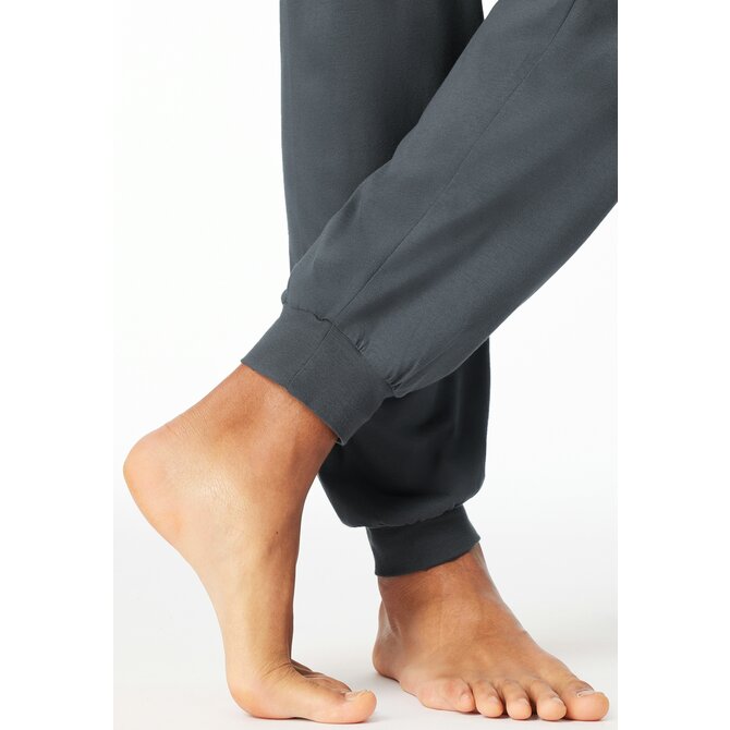 Schiesser Heren Pyjama Long  darkgrey 181156 54/XL Schiesser Heren Pyjama Long  darkgrey 181156 54/XL