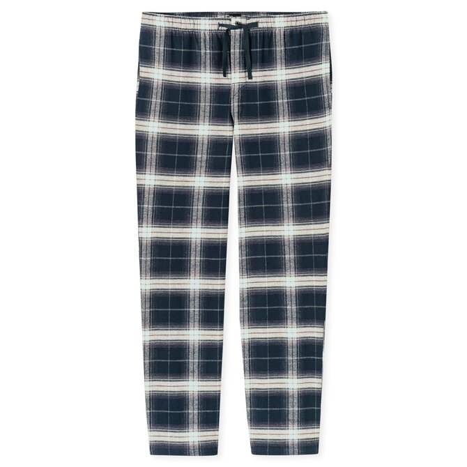 Schiesser Heren Pyjama Long  nightblue 182029 52/L Schiesser Heren Pyjama Long  nightblue 182029 52/L