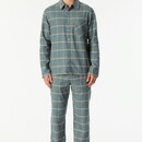 Schiesser Schiesser Heren Pyjama Long  mineralgreen 182029 54/XL