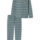 Schiesser Schiesser Heren Pyjama Long  mineralgreen 182029 50/M
