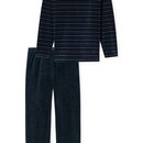 Schiesser Schiesser Heren Pyjama Long  nightblue 182023 56/XXL