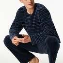 Schiesser Schiesser Heren Pyjama Long  nightblue 182023 48/S