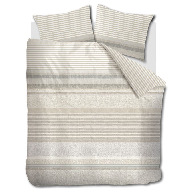 Ariadne at Home Homey Dekbedovertrek Naturel 200x200/220 cm Ariadne at Home Homey Dekbedovertrek Naturel 200x200/220 cm