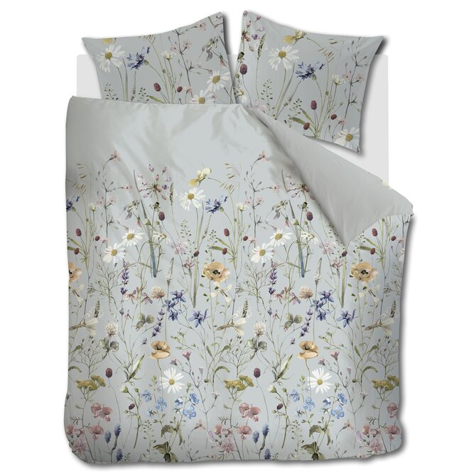Ariadne at Home Bloom Dekbedovertrek Blauw 260x200/220 cm Ariadne at Home Bloom Dekbedovertrek Blauw 260x200/220 cm